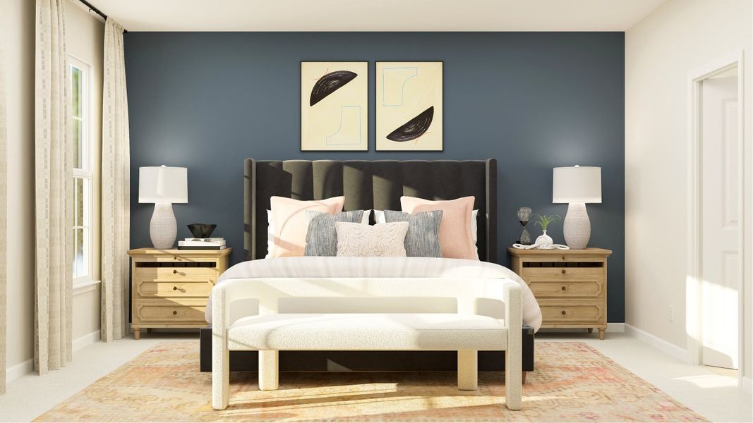 Representative furnished interior of a home built from the Beech by Lennar in Elizabeth: Arbor, Fort Mill (Image 18).