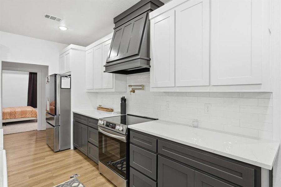 Furnished interior view inside a new home in , Bridgeport (Image 25). Furnished interior view inside a new home in , Bridgeport (Image 25).