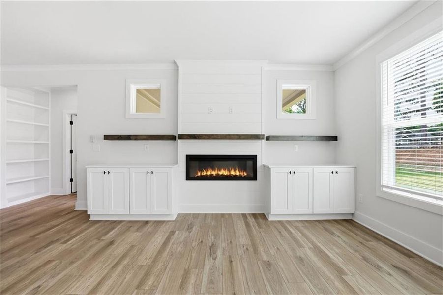 Furnished interior view inside a new home in , Lawrenceville (Image 8).