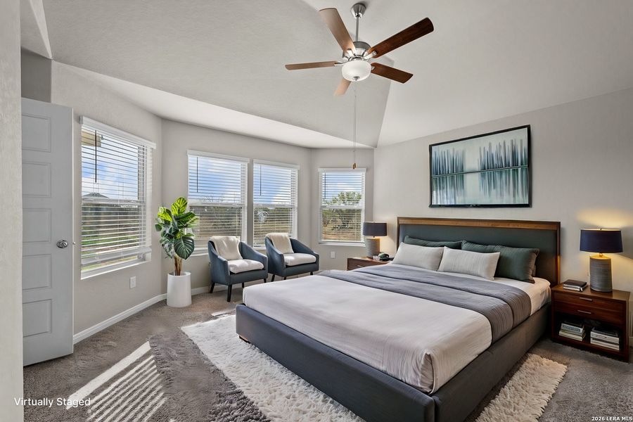 Furnished interior view inside a new home in Hickory Ridge, Elmendorf (Image 5). Furnished interior view inside a new home in Hickory Ridge, Elmendorf (Image 5).