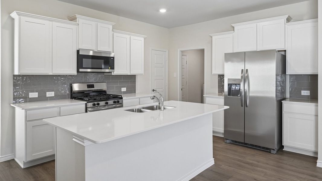 Furnished interior view inside a new home in Winchester Crossing, Princeton (Image 3).