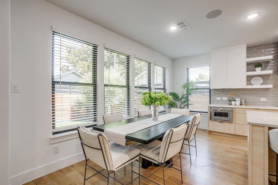 Furnished interior view inside a new home in , Fort Worth (Image 25). Furnished interior view inside a new home in , Fort Worth (Image 25).