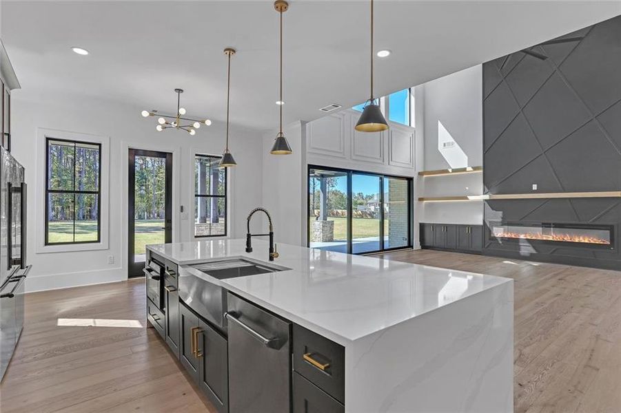 Furnished interior view inside a new home in , Loganville (Image 7).