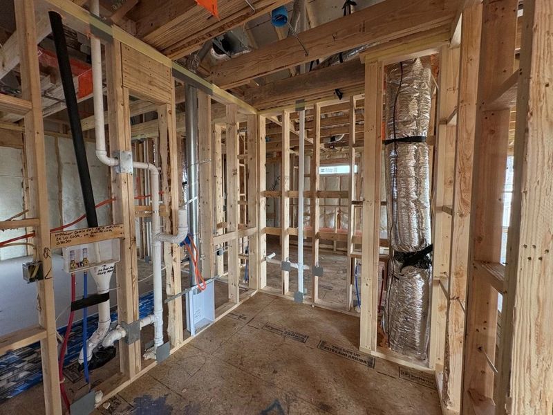 In-progress construction of a new home in Rolling Glen, Hutto, TX (Image 21).