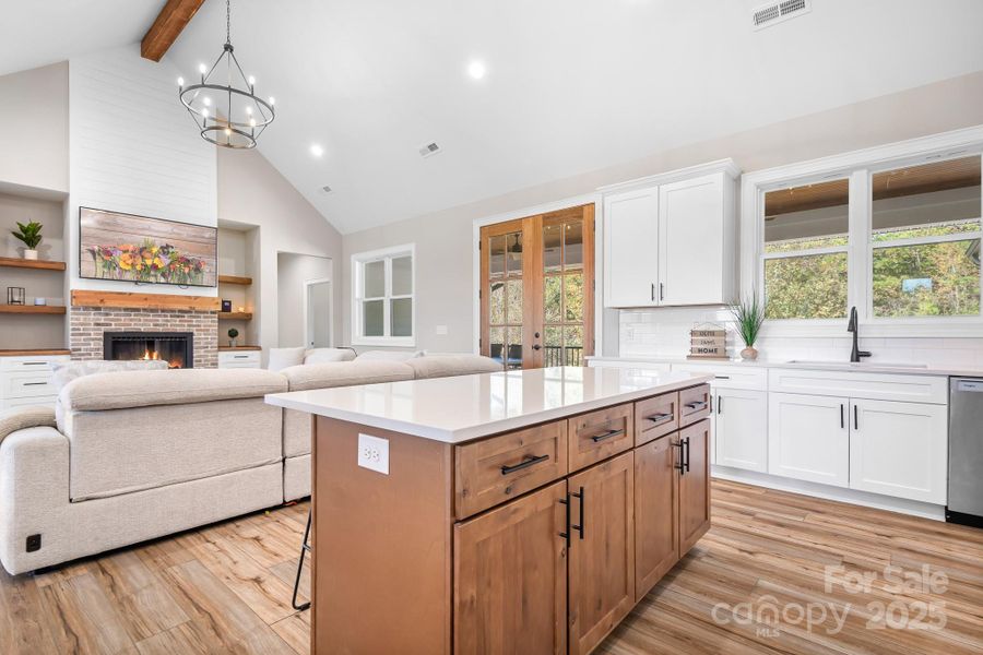 Furnished interior view inside a new home in , Cherryville (Image 13).