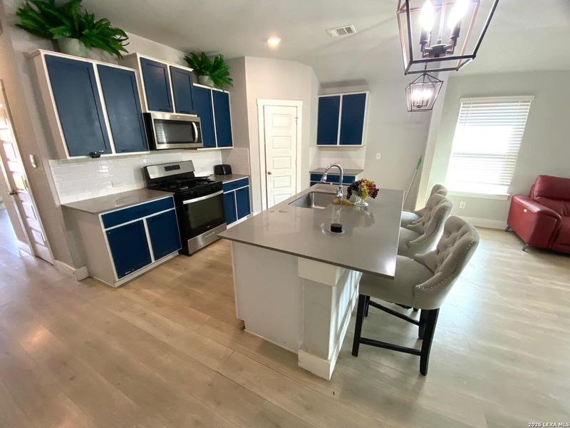 Furnished interior view inside a new home in , San Antonio (Image 15).
