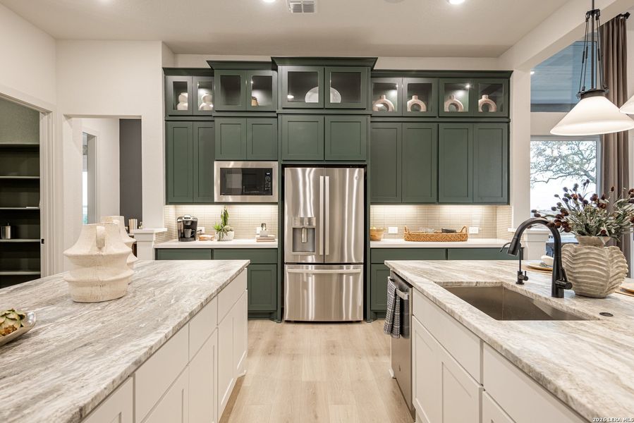 Furnished interior view inside a new home in , San Antonio (Image 23).