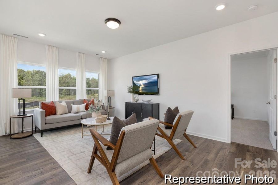 Furnished interior view inside a new home in Eagles Crest, Pageland (Image 10).