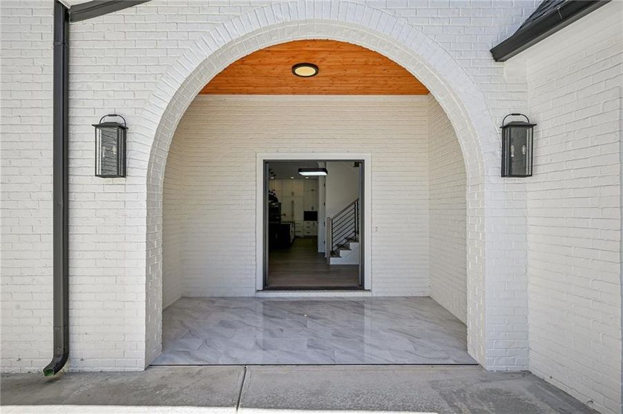 Exterior details and patio area of a home in , Alpharetta (Image 35). Exterior details and patio area of a home in , Alpharetta (Image 35).