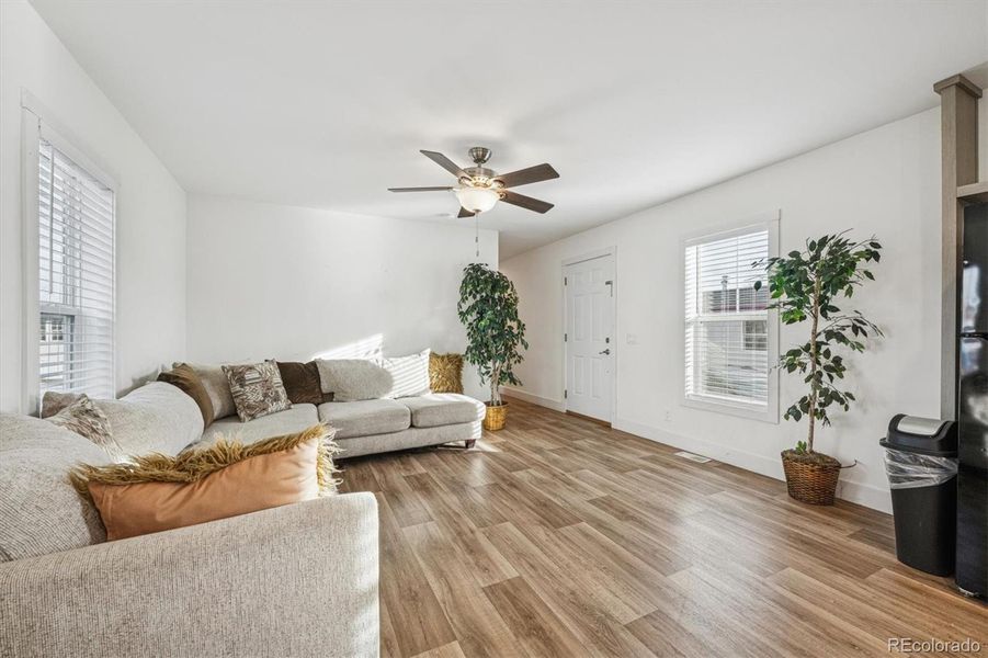 Furnished interior view inside a new home in , Denver (Image 9). Furnished interior view inside a new home in , Denver (Image 9).