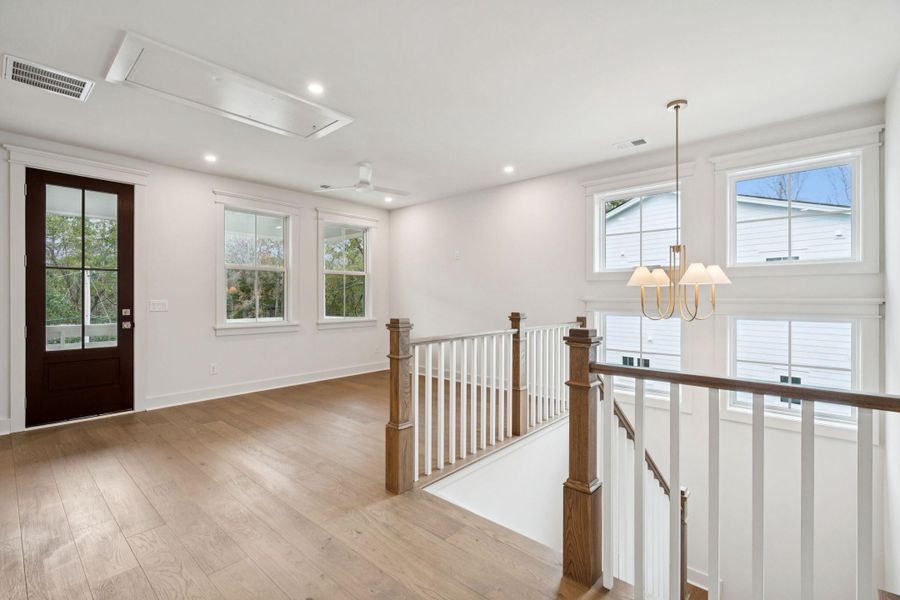 Spacious, unfurnished interior of a new home in , Awendaw (Image 43).
