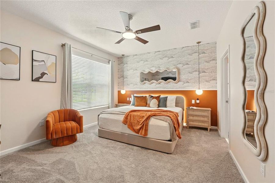 Furnished interior view inside a new home in , Kissimmee (Image 5).