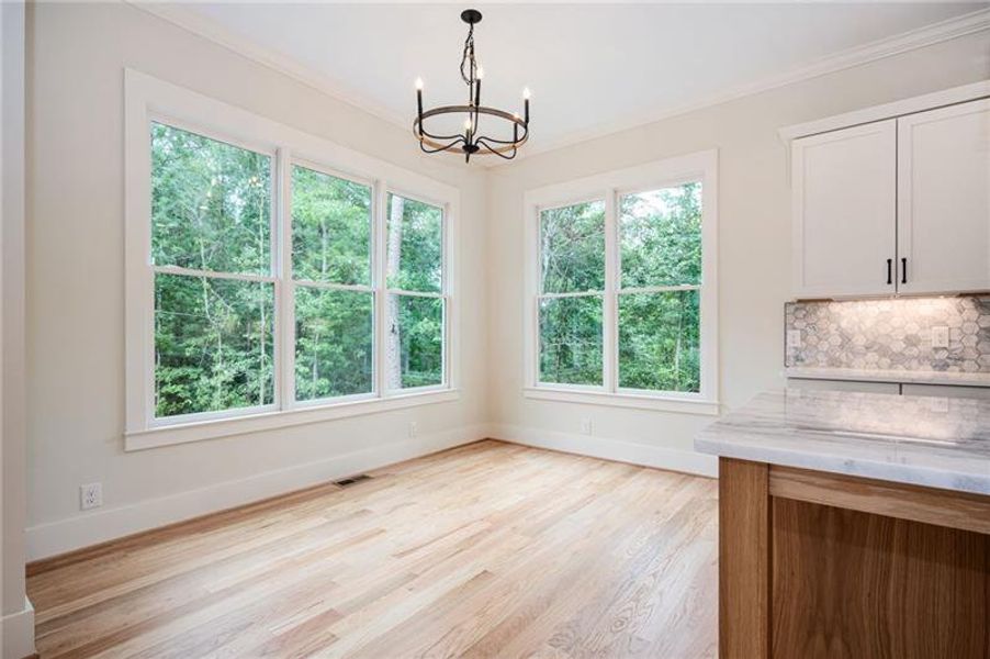 Spacious, unfurnished interior of a new home in , Monroe (Image 51).