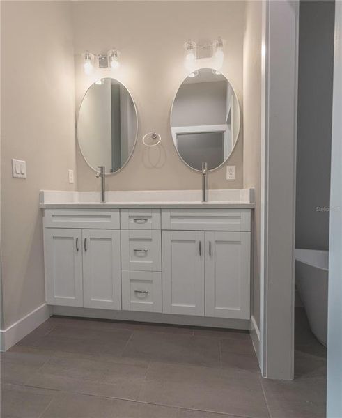 Furnished interior view inside a new home in , Tampa (Image 12). Furnished interior view inside a new home in , Tampa (Image 12).