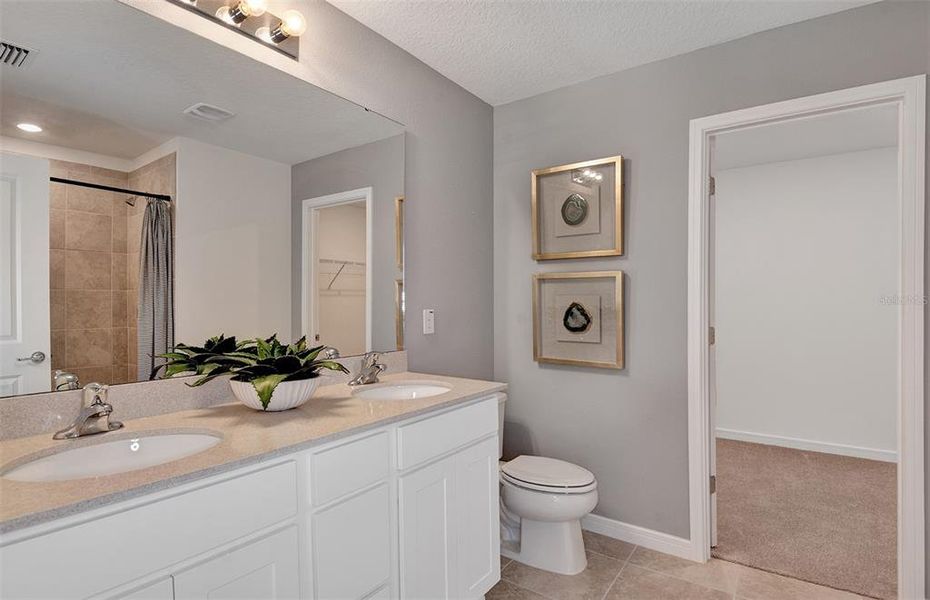 Furnished interior view inside a new home in , Parrish (Image 8).