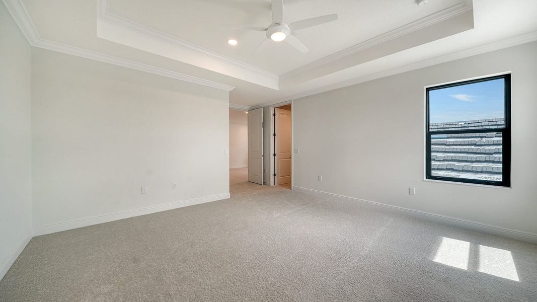 Spacious, unfurnished interior of a new home in Palm Grove, Lakewood Ranch (Image 19). Spacious, unfurnished interior of a new home in Palm Grove, Lakewood Ranch (Image 19).