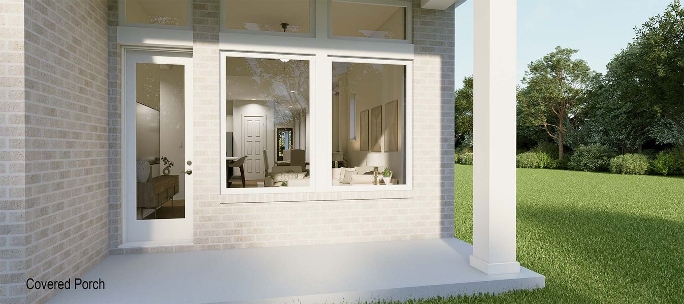 Representative exterior details of a home built from the The Cleveland by David Weekley Homes in South Brook, Leander (Image 3). Representative exterior details of a home built from the The Cleveland by David Weekley Homes in South Brook, Leander (Image 3).