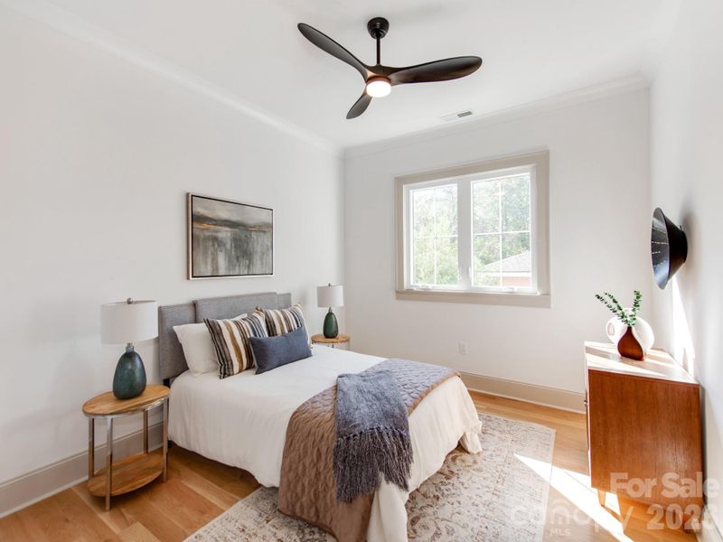 Furnished interior view inside a new home in , Charlotte (Image 27).