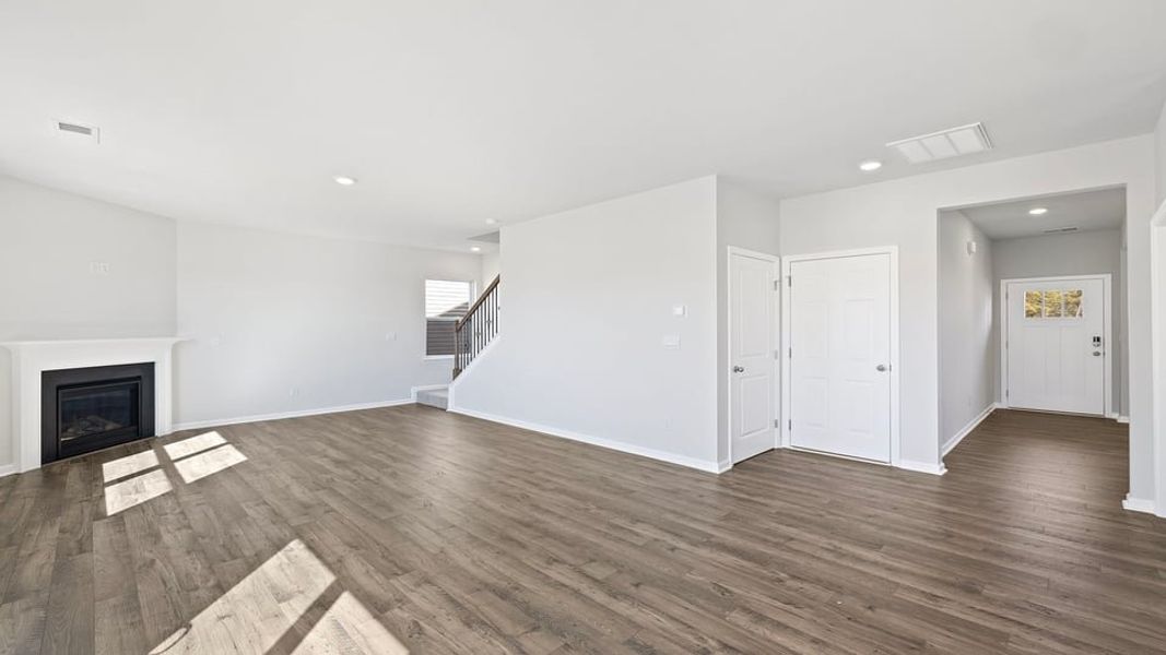 Spacious, unfurnished interior of a new home in Spring Ridge, Anderson (Image 22).