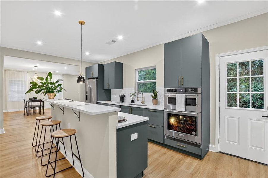 Furnished interior view inside a new home in , East Point (Image 4).