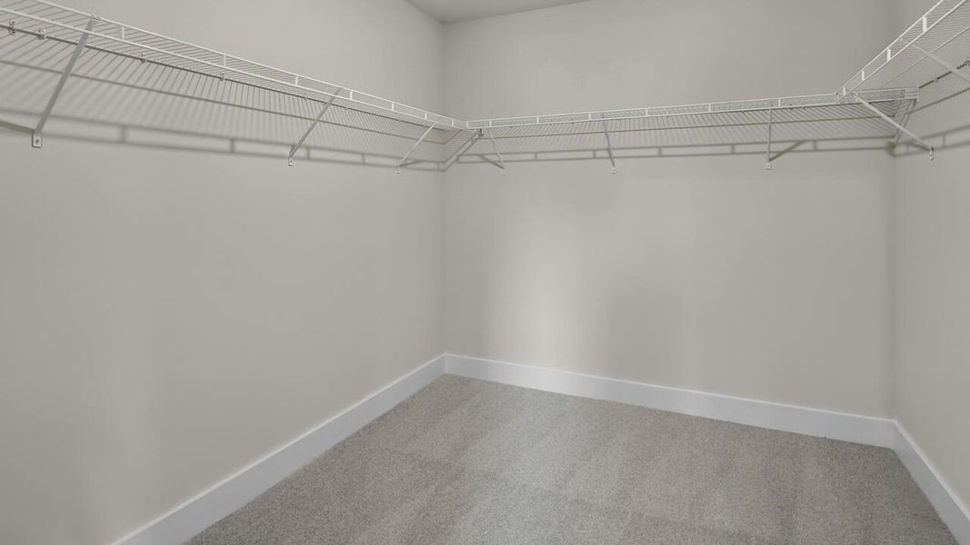 Spacious, unfurnished interior of a new home in The Haven at Indigo Preserve, Leland (Image 30).