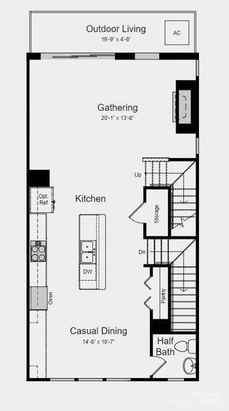 Structural options include: fireplace in gathering room, sliding glass door to deck, shower ledge in owner's bath.