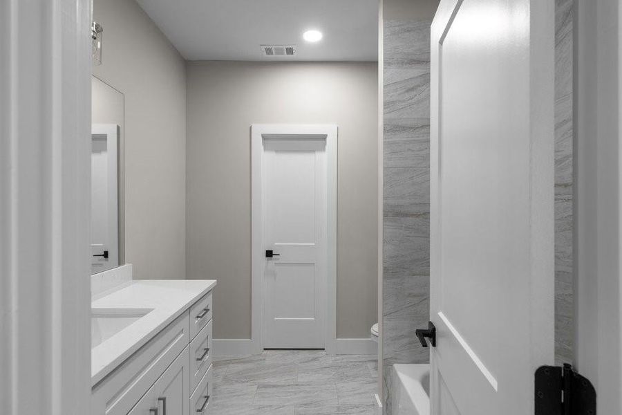 Furnished interior view inside a new home in , Lilburn (Image 38).
