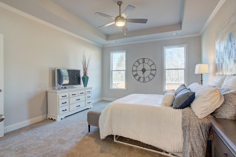Furnished interior view inside a new home in Terraces at Paravel, Acworth (Image 15).