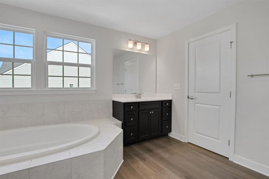 Furnished interior view inside a new home in Edinburgh, Locust Grove (Image 16).