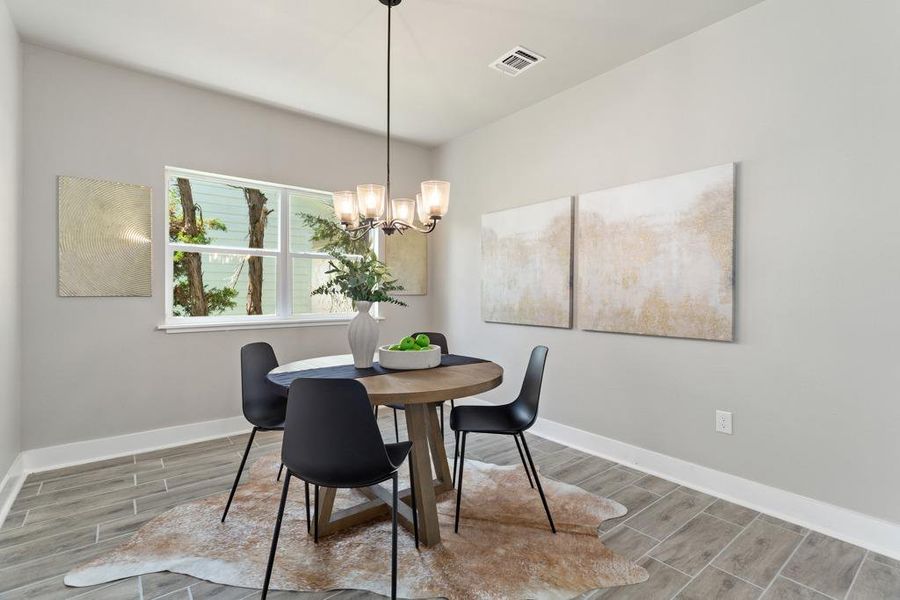 Furnished interior view inside a new home in , Wimberley (Image 9). Furnished interior view inside a new home in , Wimberley (Image 9).