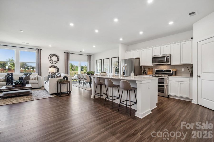 Furnished interior view inside a new home in Grants Landing, Salisbury (Image 11).
