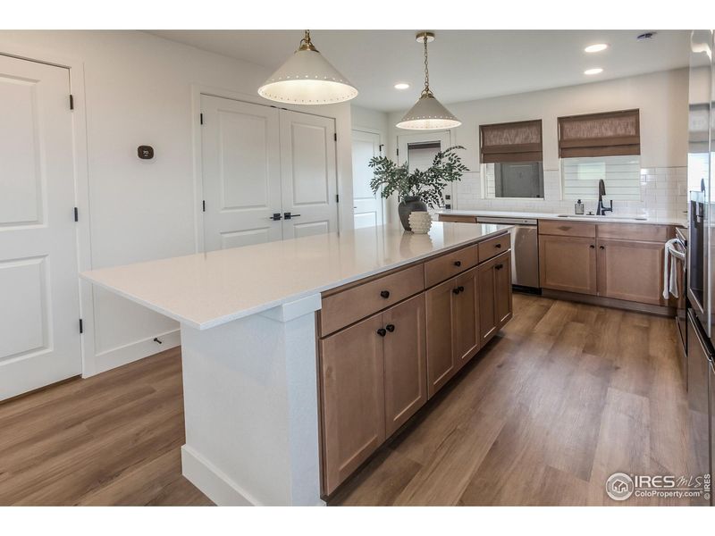 Furnished interior view inside a new home in Prairie Song Story Collection - Single Family Homes, Windsor (Image 12).