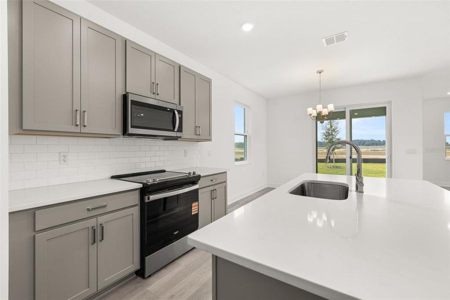 Furnished interior view inside a new home in Reserve at Hammock Oaks, Lady Lake (Image 6).