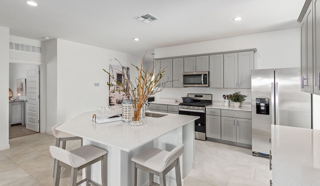Representative furnished interior of a home built from the Kingston by D.R. Horton in Barnett Village, Marana (Image 17).
