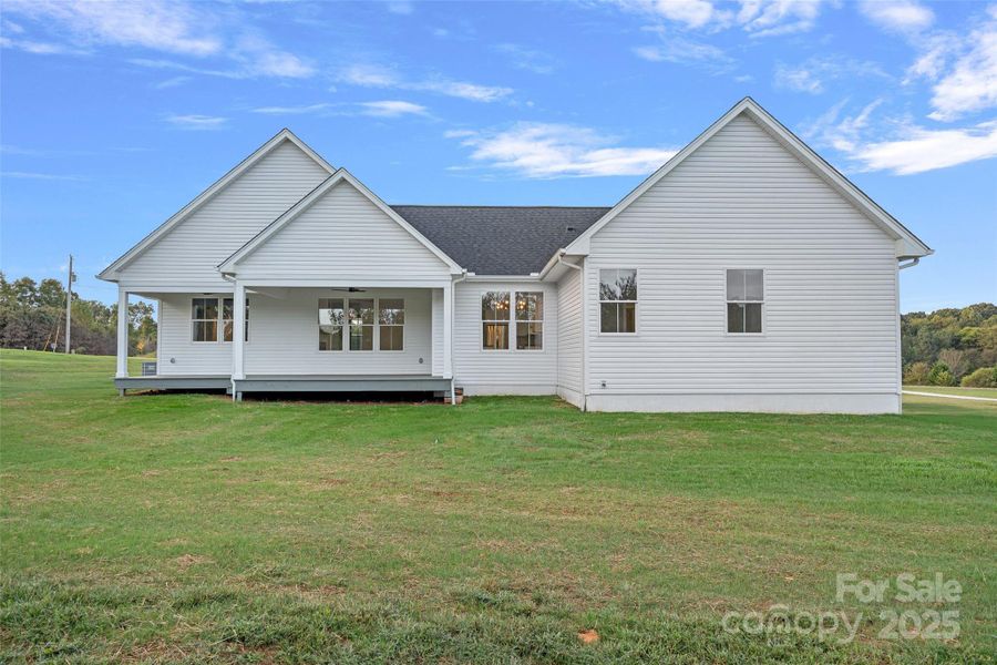 Exterior details and patio area of a home in , Harmony (Image 3).