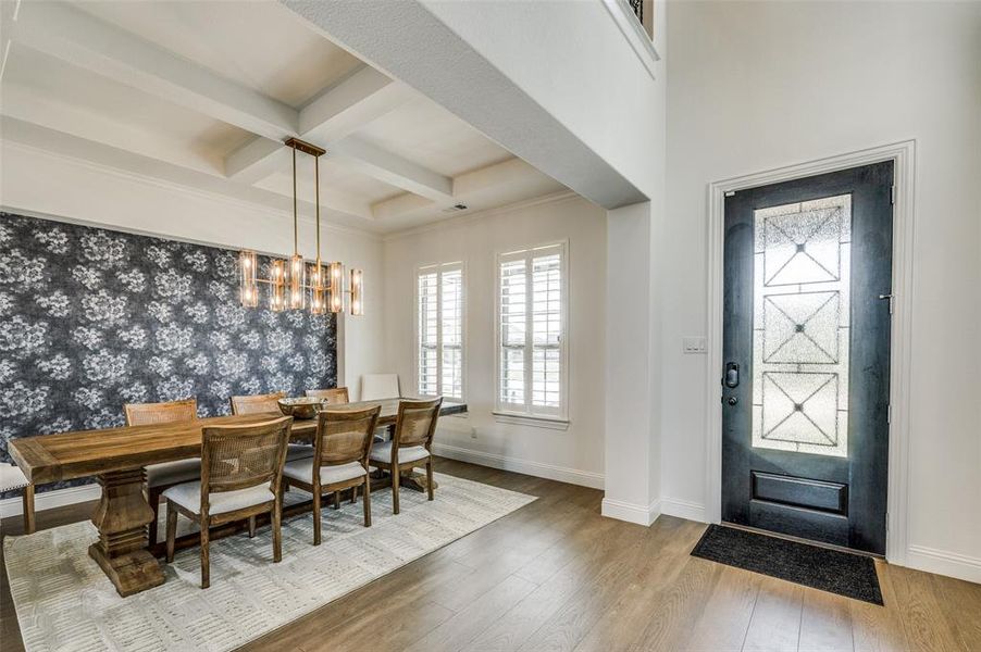 Furnished interior view inside a new home in , Mansfield (Image 29).