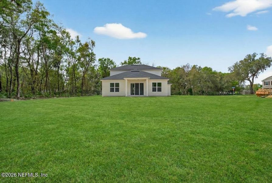 Exterior details and patio area of a home in , Yulee (Image 37). Exterior details and patio area of a home in , Yulee (Image 37).