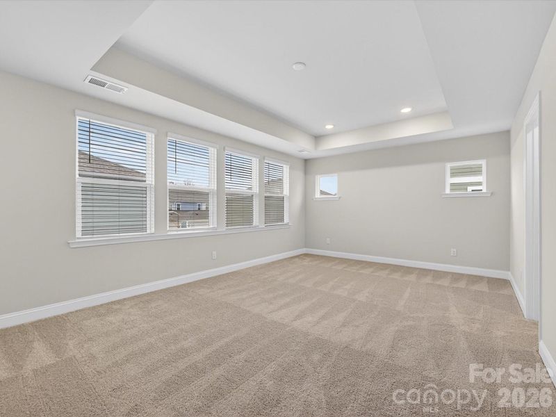 Spacious, unfurnished interior of a new home in North Creek Village, Huntersville (Image 21).