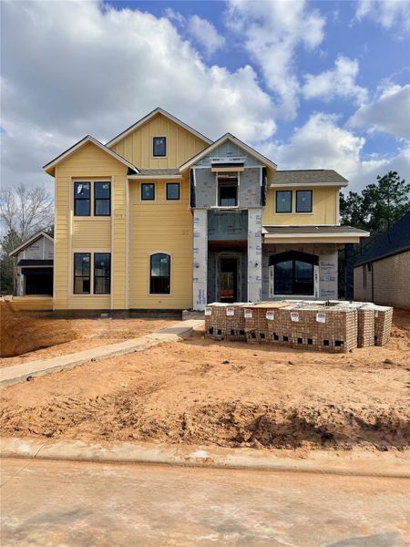 In-progress construction of a new home in Colton, Montgomery, TX (Image 16).