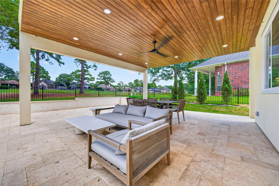 Exterior details and patio area of a home in , Montgomery (Image 26).