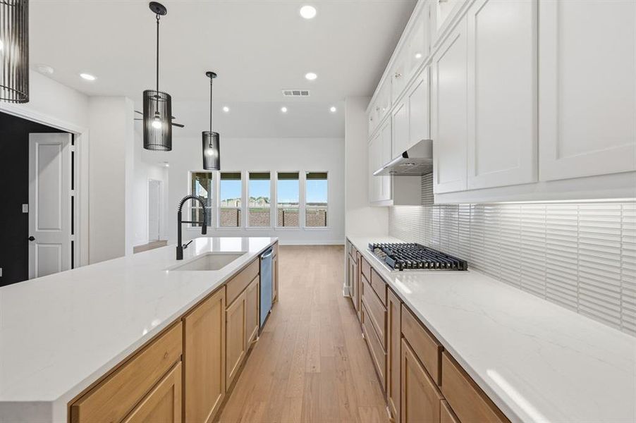 Furnished interior view inside a new home in Wildflower Ranch: 50ft. lots, Dish (Image 15).