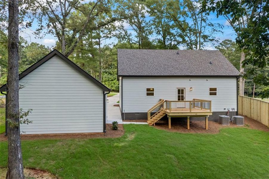 Front exterior of a new home in , Monroe, GA, highlighting curb appeal (Image 36).