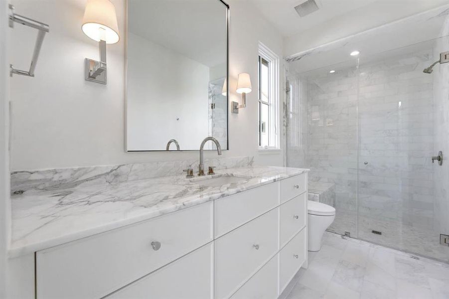 Furnished interior view inside a new home in Amarra Villas, Austin (Image 7).