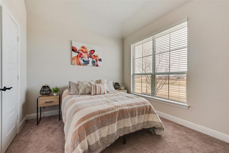 Furnished interior view inside a new home in Coyote Crossing, Godley (Image 25).