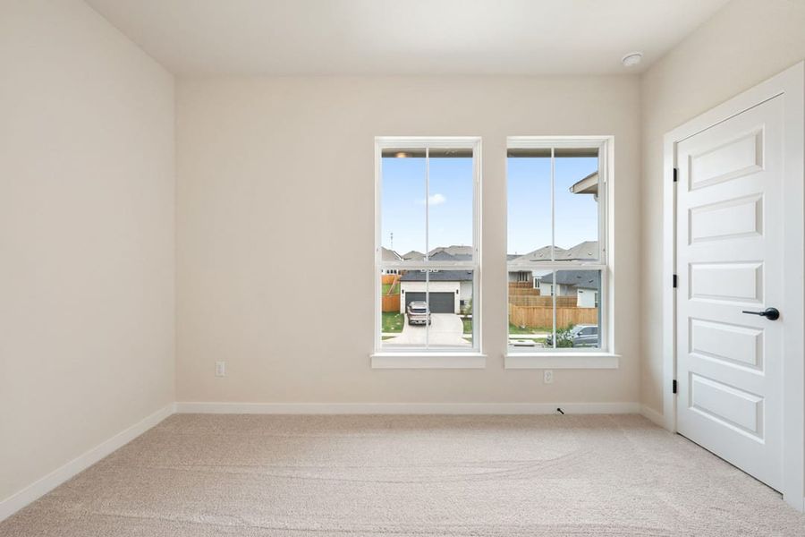 Spacious, unfurnished interior of a new home in Heritage, Dripping Springs (Image 39).