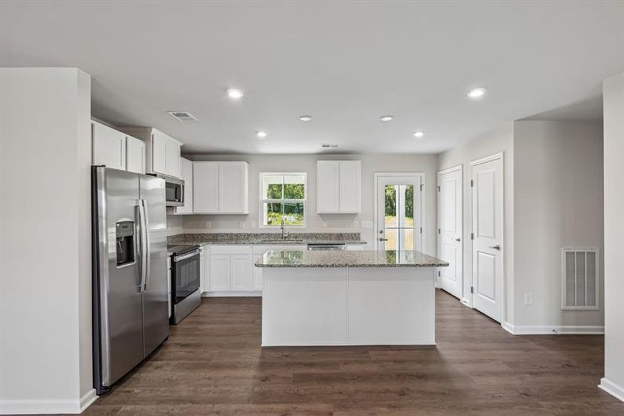 Furnished interior view inside a new home in Somerset, Santee (Image 2).