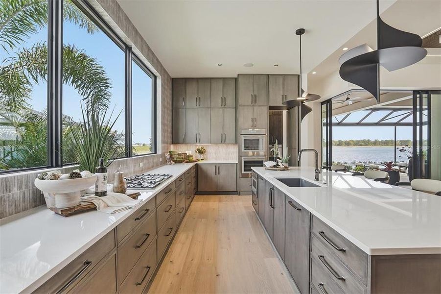 Furnished interior view inside a new home in , Sarasota (Image 14).