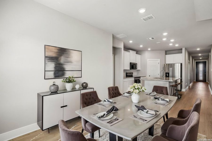 Furnished interior view inside a new home in Stetson Ridge, Marion (Image 15).