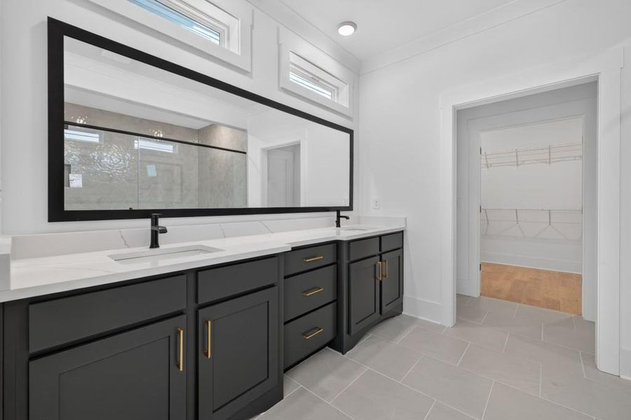 Furnished interior view inside a new home in Livingstone Park, Kennesaw (Image 12).