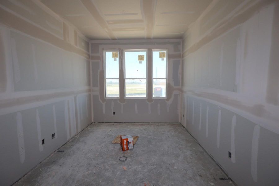 In-progress construction of a new home in Dunham Pointe, Cypress, TX (Image 23).